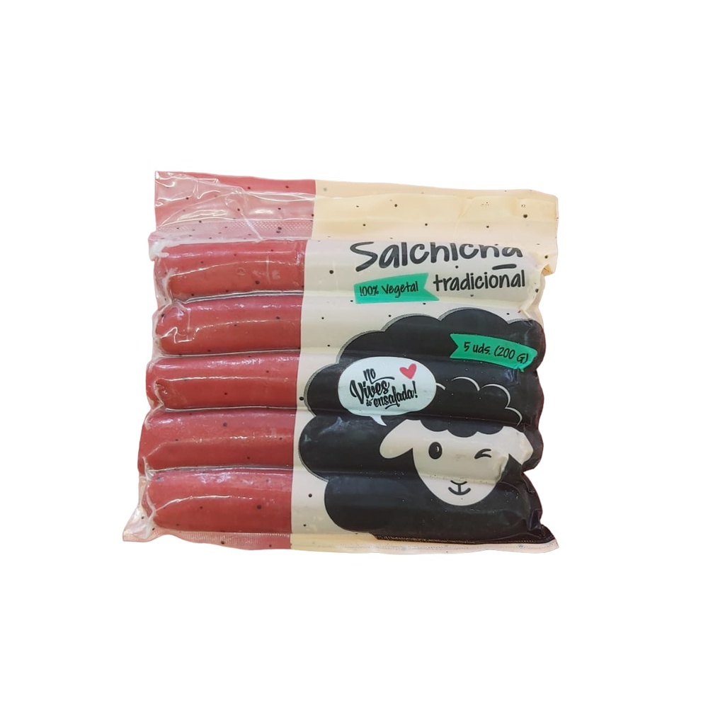 Salchicha tradicional n.v.d. (sucedáneo)