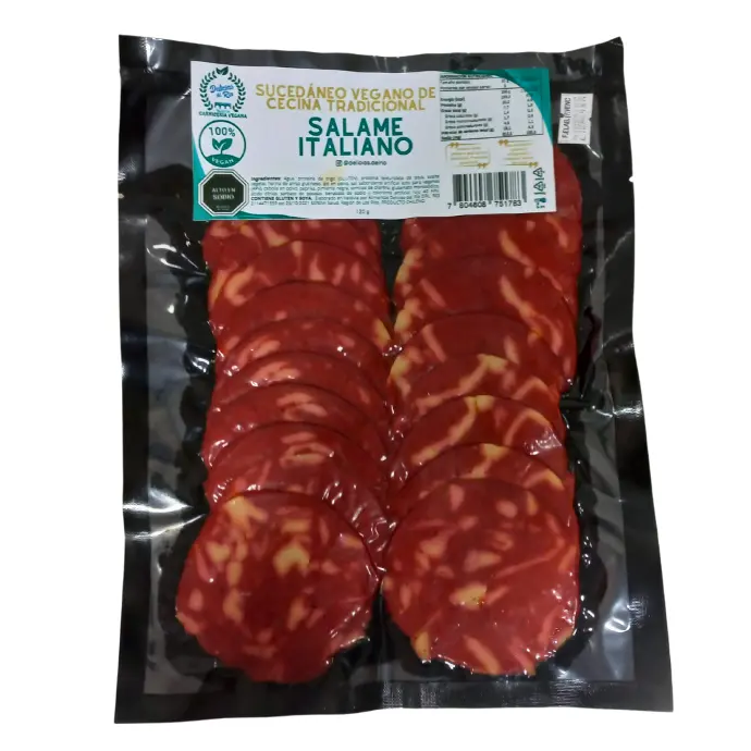 Salame italiano 140 g vacío (sucedáneo)