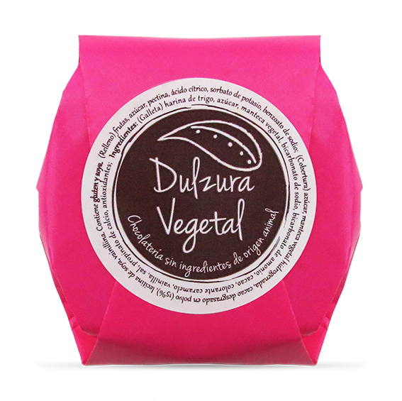 Alfajor frambuesa