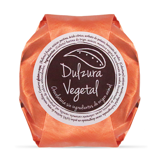 Alfajor chocolate blanco premium