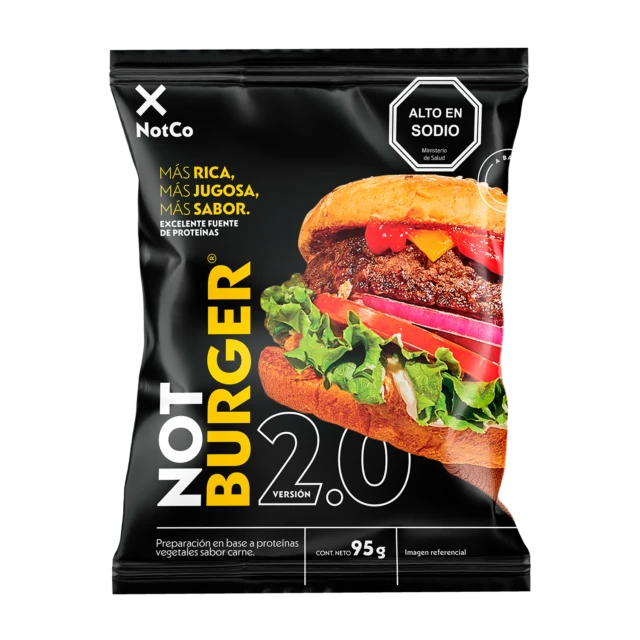 Hamburguesa not burger 95 g NotCo
