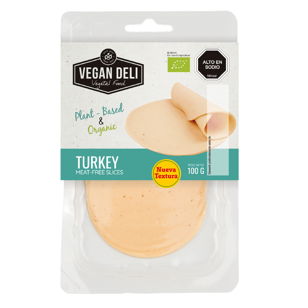 Jamón de pavo vegano Vegan Deli