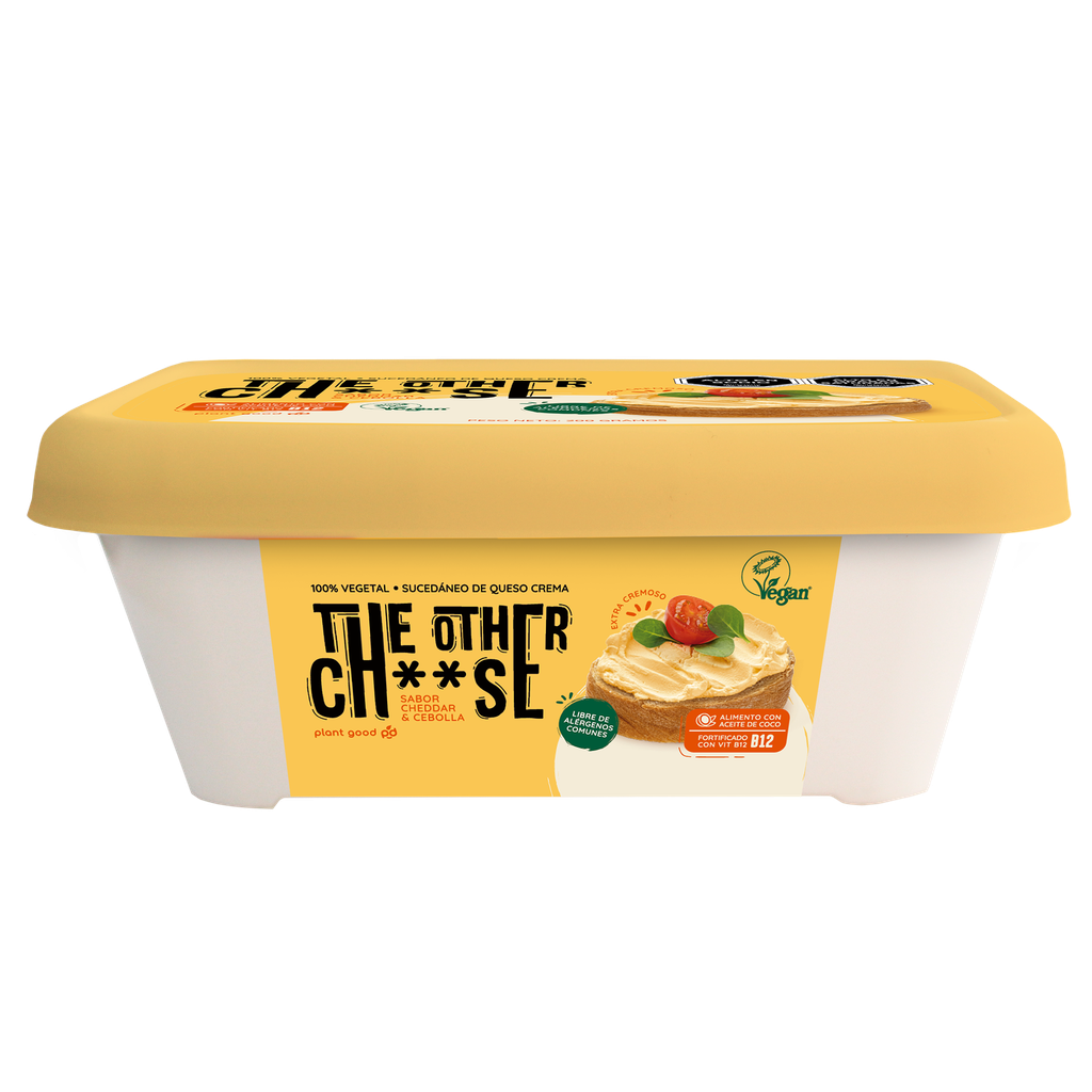 Queso crema cebolla/cheddar