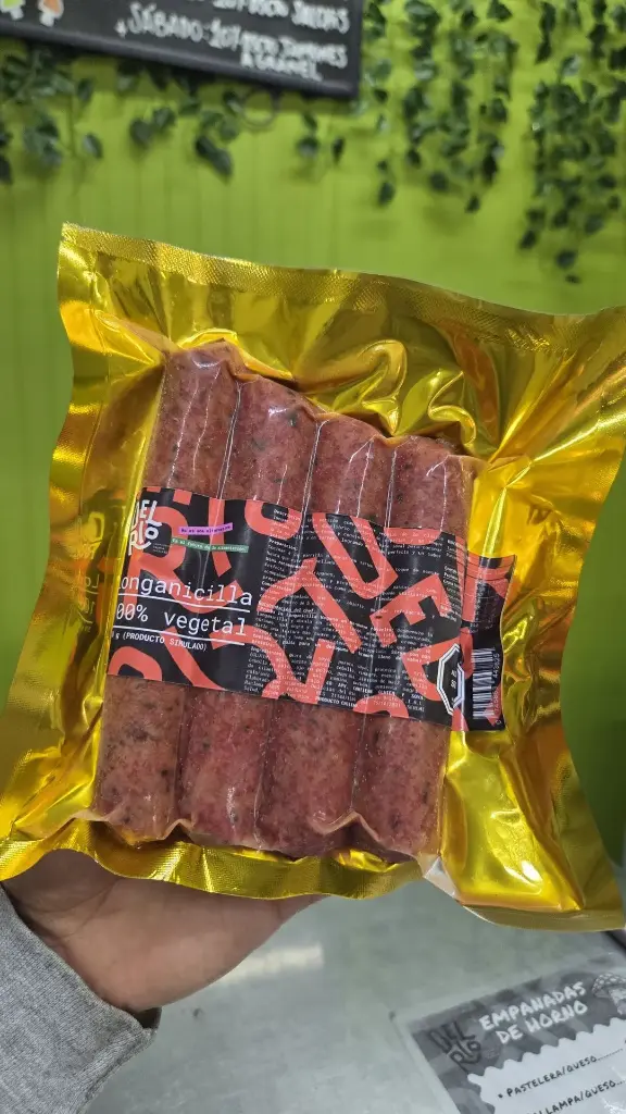 Longanicilla vegetal (chorizo a la chilena)