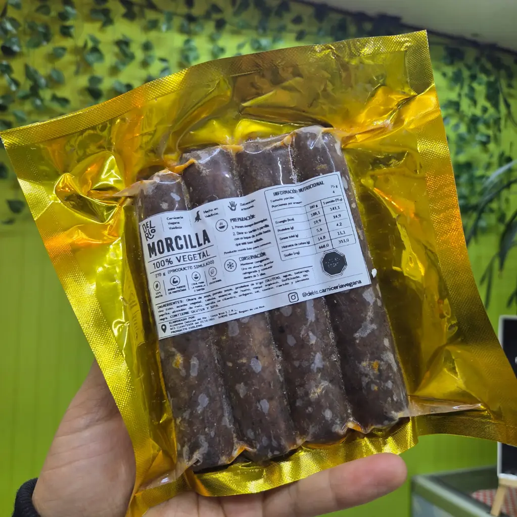 Morcilla vegetal