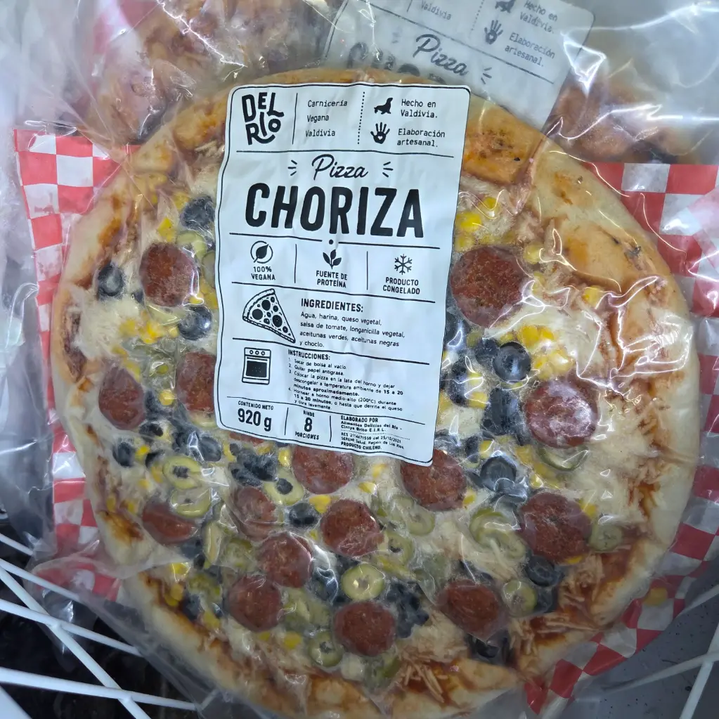 Pizza Choriza congelada