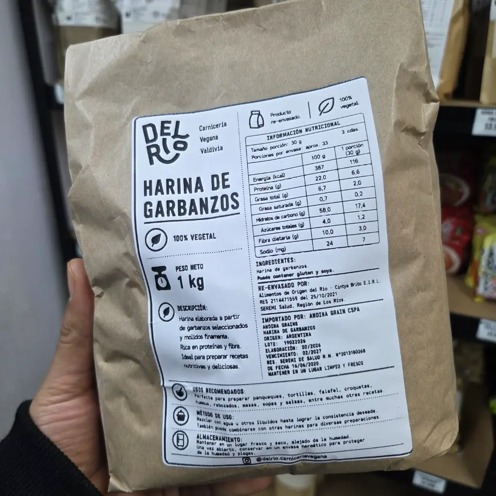 Harina de Garbanzos 1 kg