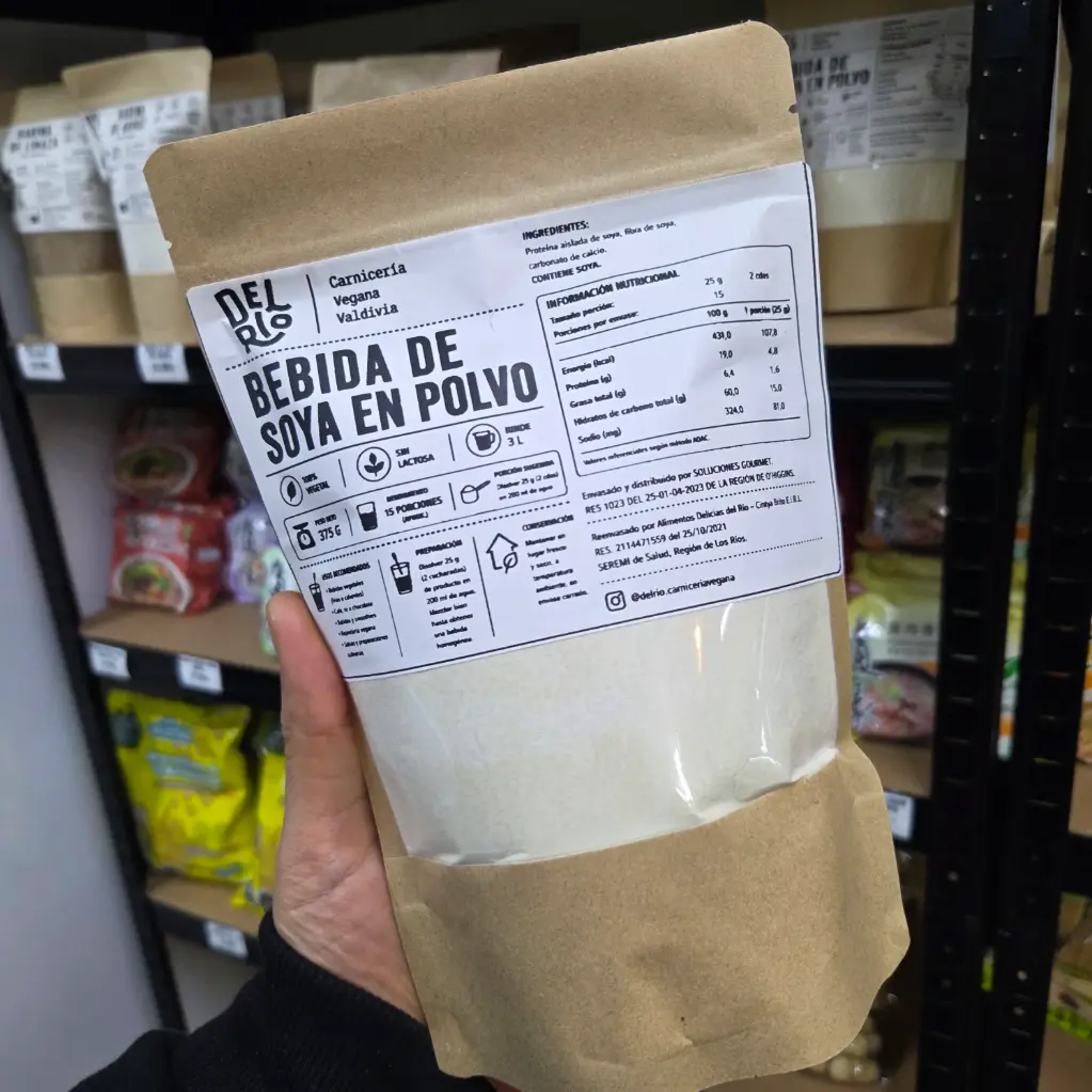 Bebida de soya en polvo 375 g