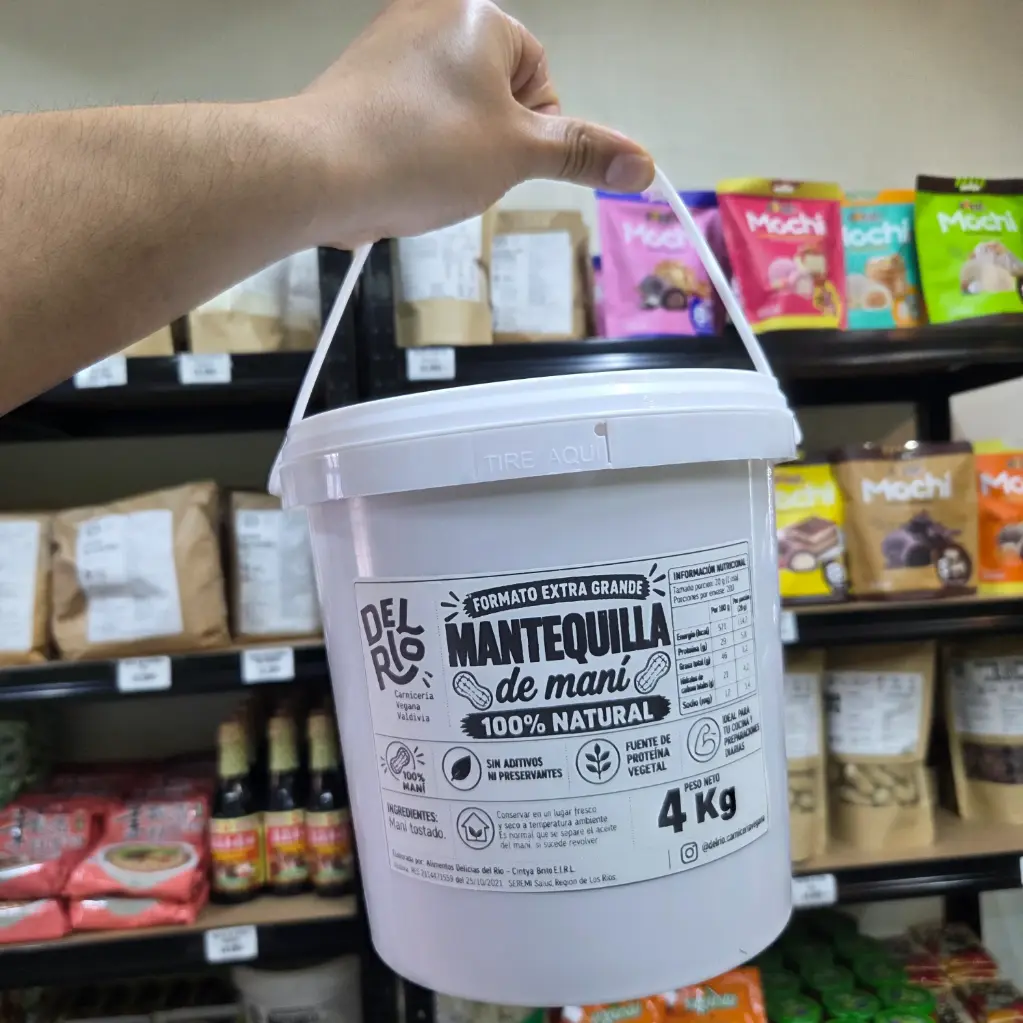 Mantequilla maní 4 kilos Del Río