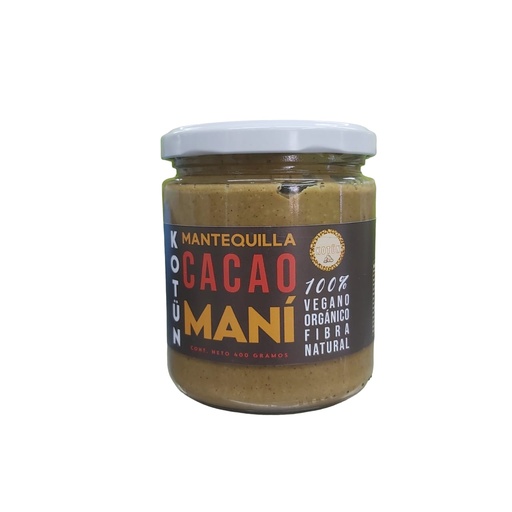 Mantequilla maní con cacao 400g
