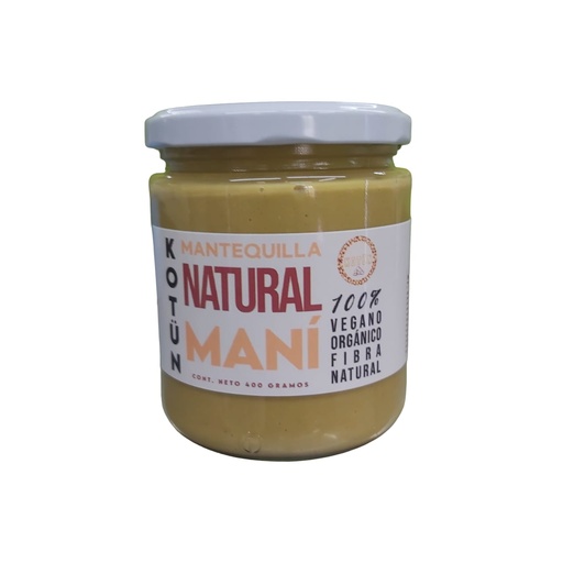 Mantequilla maní natural 400g