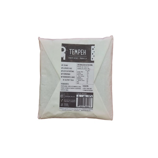 Tempeh poroto negro/maravilla