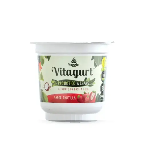 Yogurt probiótico frutilla