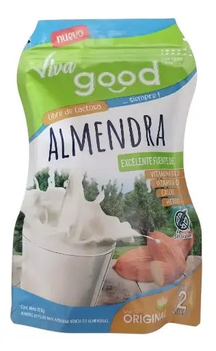 Leche de almendras en polvo