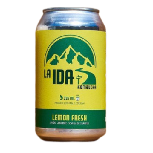 Kombucha lemon fresh