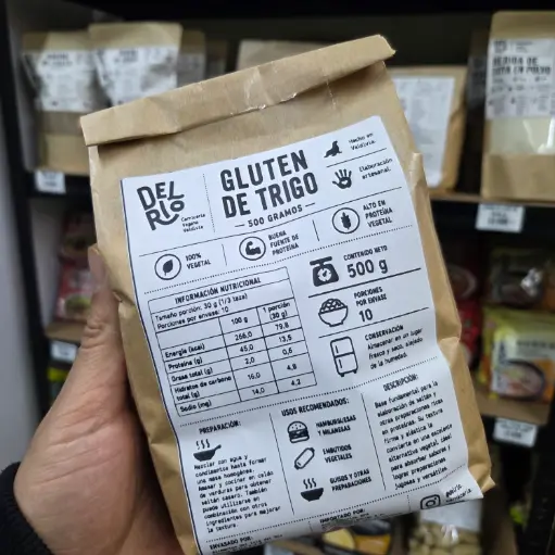 Gluten de trigo 500 g