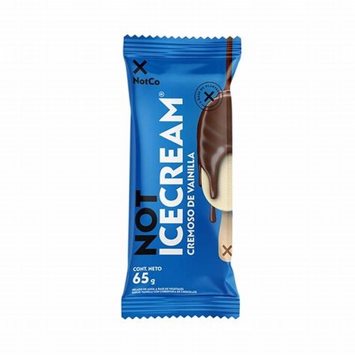 Helado paleta vainilla caramelo NotCo