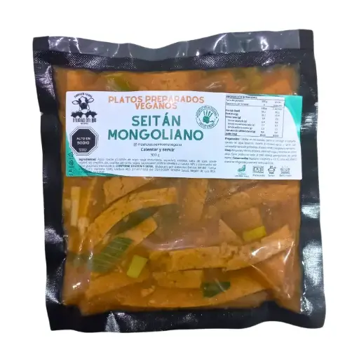 Seitán mongoliano 300 g Elab. propia