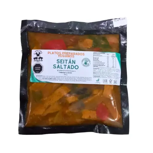 Seitán saltado 300 g Elab. propia