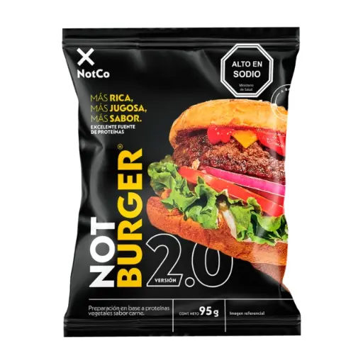 Hamburguesa not burger 95 g NotCo