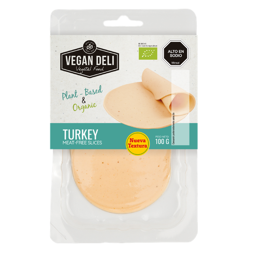 Jamón de pavo vegano Vegan Deli