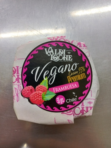 Alfajor Valdiloche frambuesa-manjar