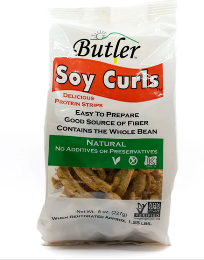 Soy curls