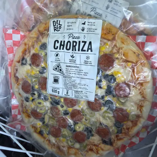 Pizza Choriza congelada